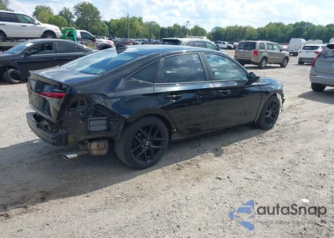 2022 Honda Civic Sport z USA, uszkodzony, nr VIN 2HGFE2F51NH588991